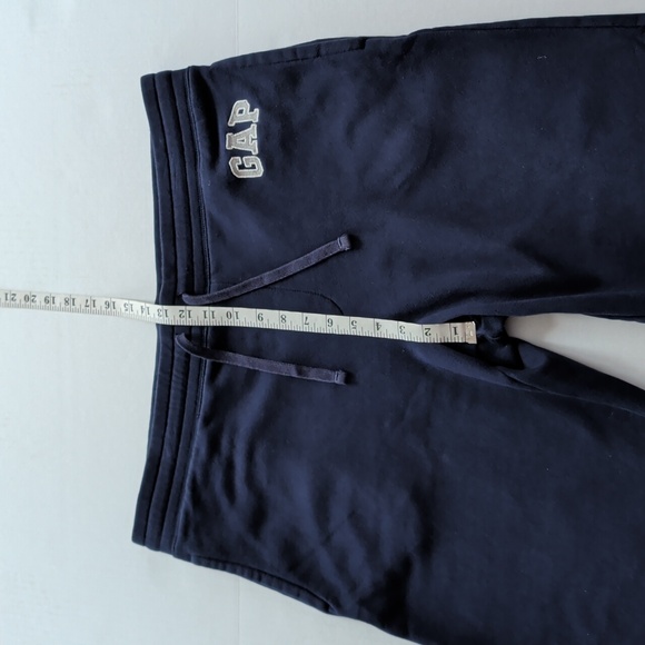 Gap Fleece Logo Joggers XL Blue Pockets - Picture 14 of 15
